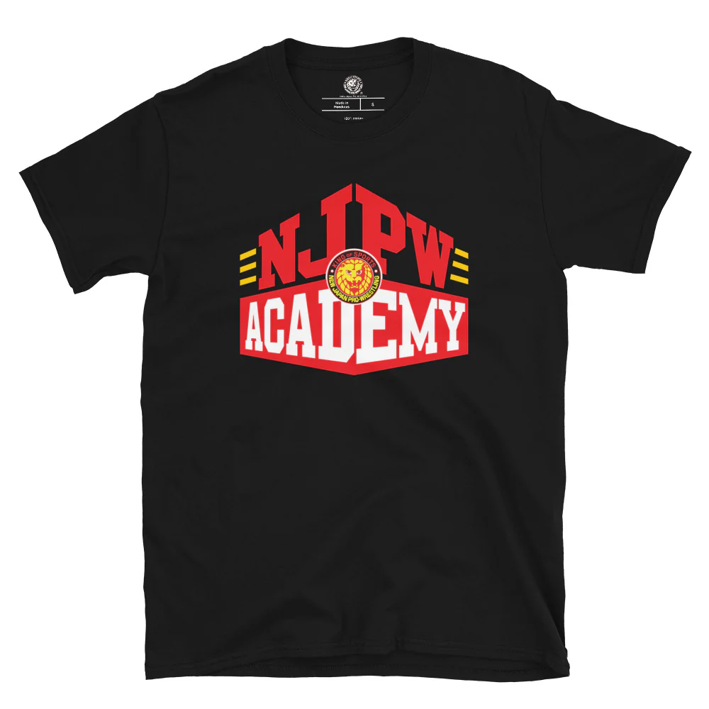 NJPW Academy 2023 T-Shirt [LA Dojo Stock] - Image 2
