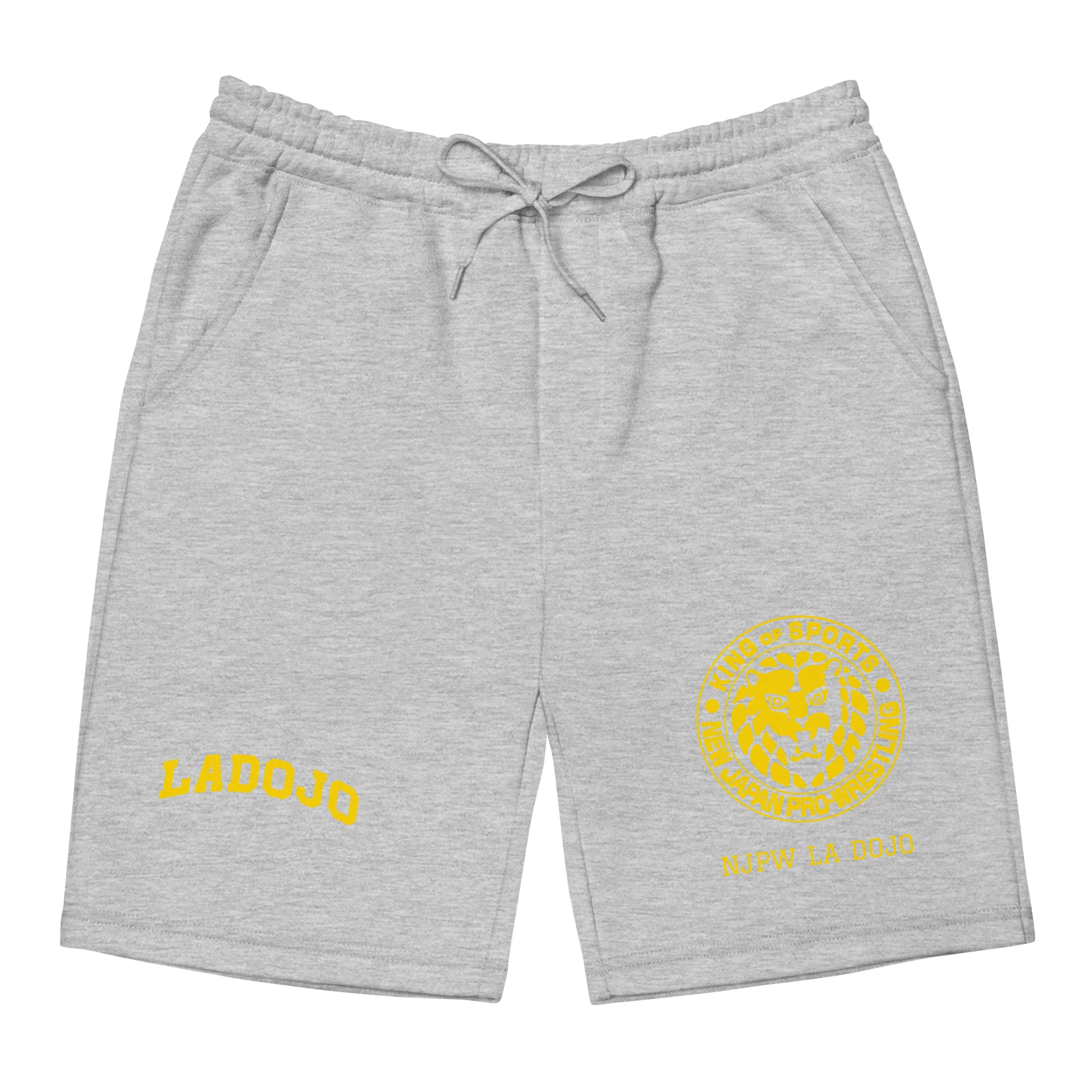 NJPW LA DOJO Men's fleece shorts - Image 2
