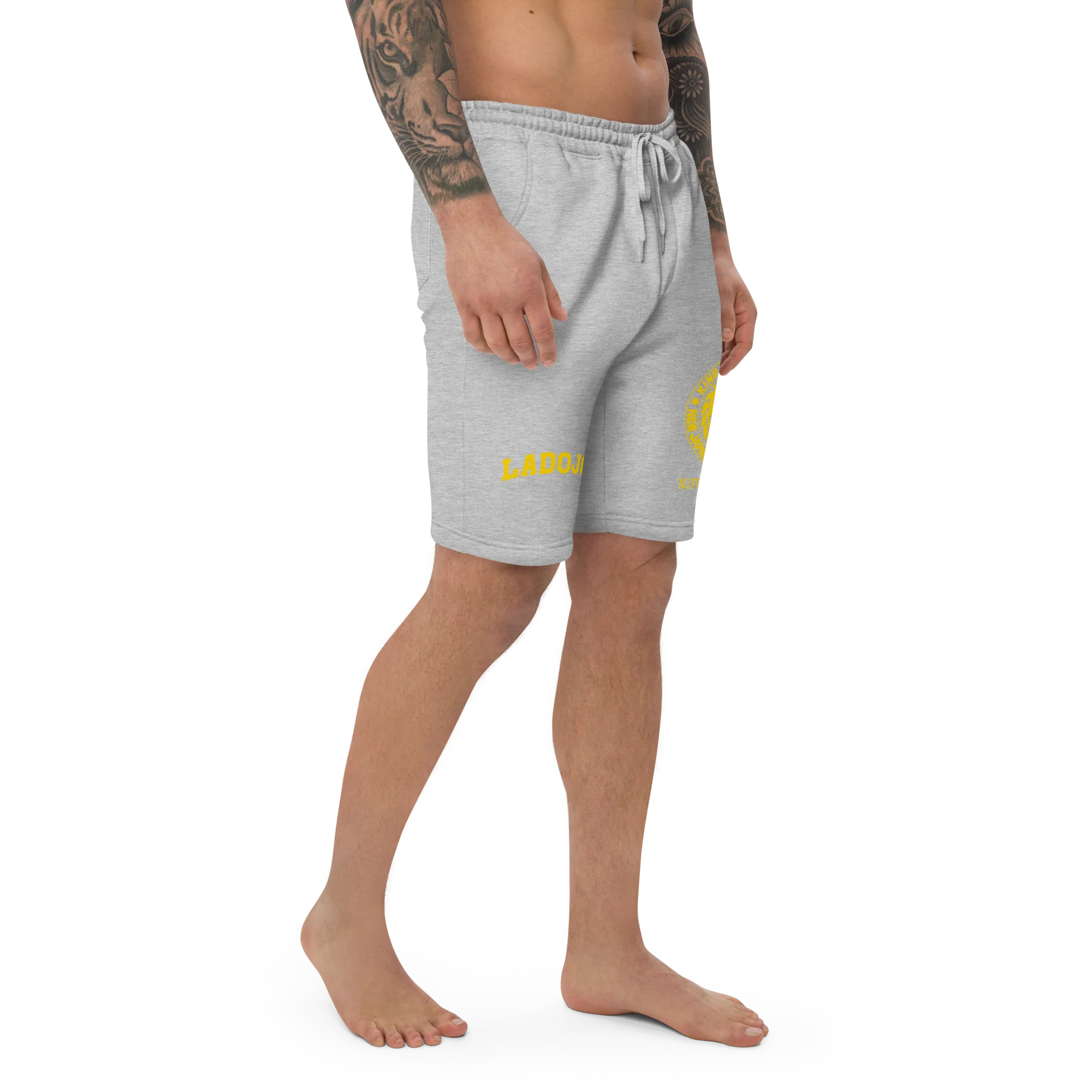 NJPW LA DOJO Men's fleece shorts - Image 8