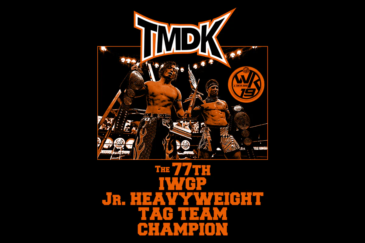 Robbie & Fujita - 77th Champions T-Shirt - Image 4