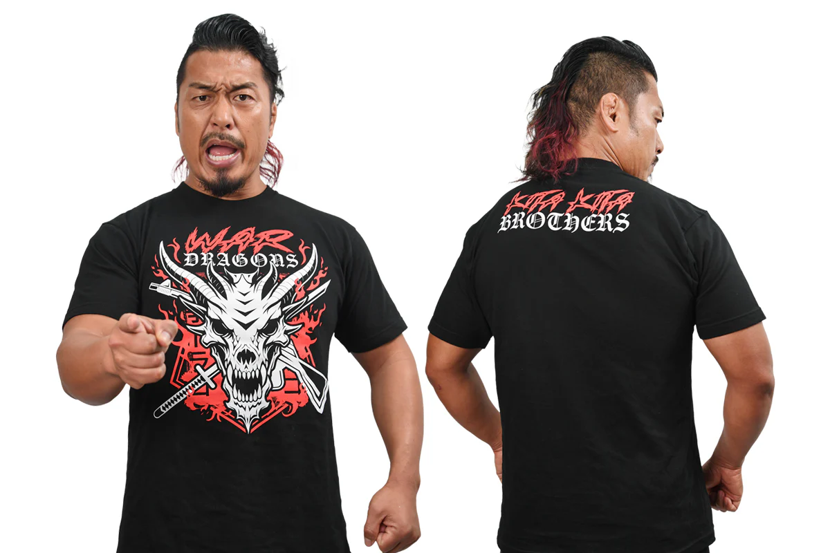 Shingo Takagi & Drilla Moloney - War Dragons T-shirt - Image 8