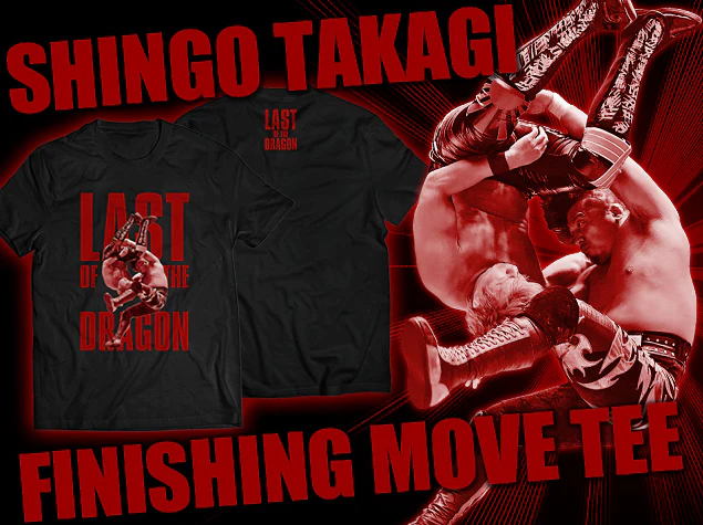 Shingo Takagi - Last of the Dragon T-Shirt - Image 3