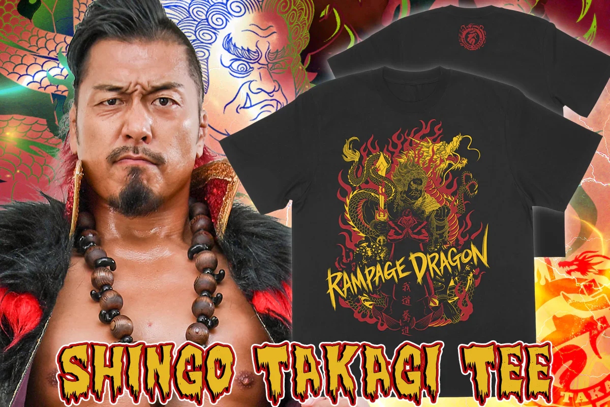 Shingo Takagi - Unmoving Dragon T-Shirt - Image 3