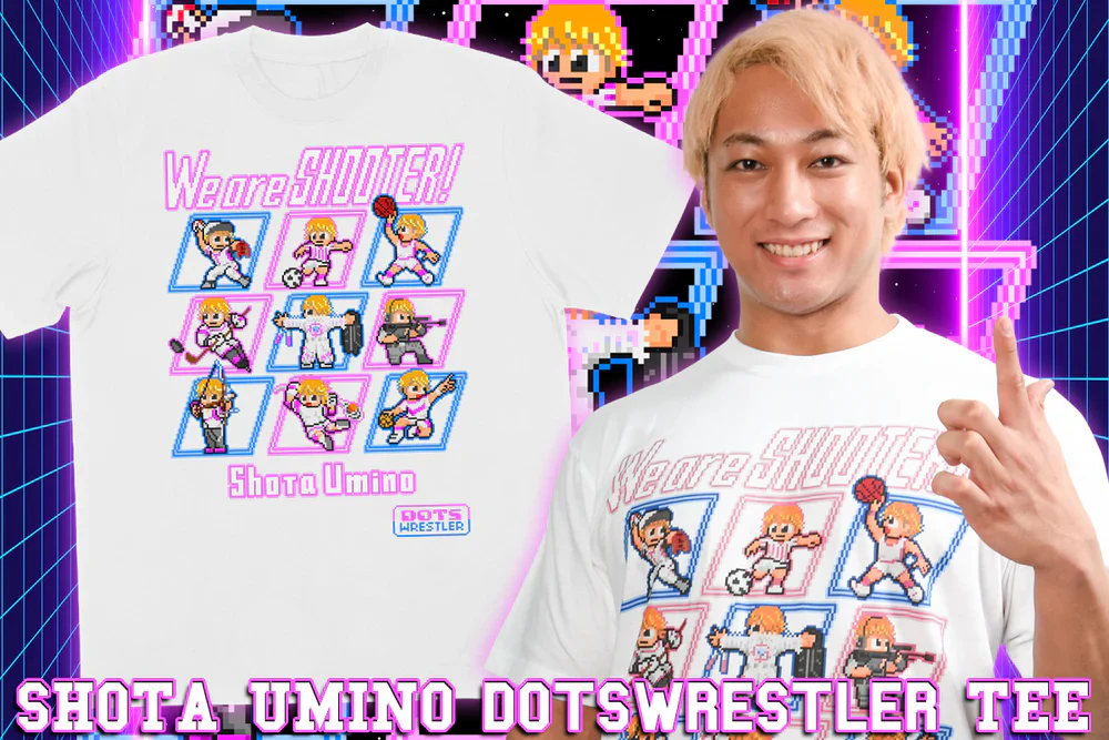 Shota Umino - dotswrestler T-Shirt - Image 3