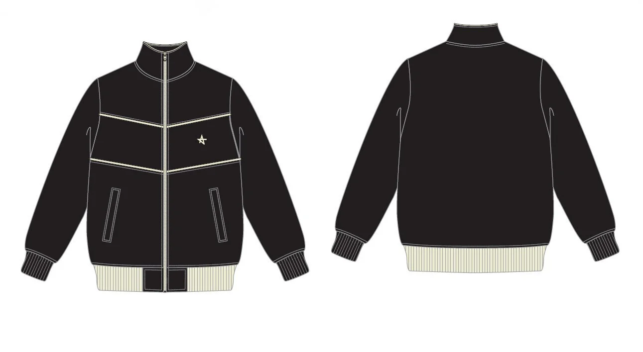 STARDOM Velour Piping Jacket - Image 4