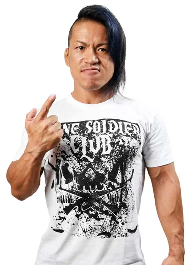 Taiji Ishimori - "BONE SOLDIER CLUB" 2022/white x black T-Shirt - Image 4