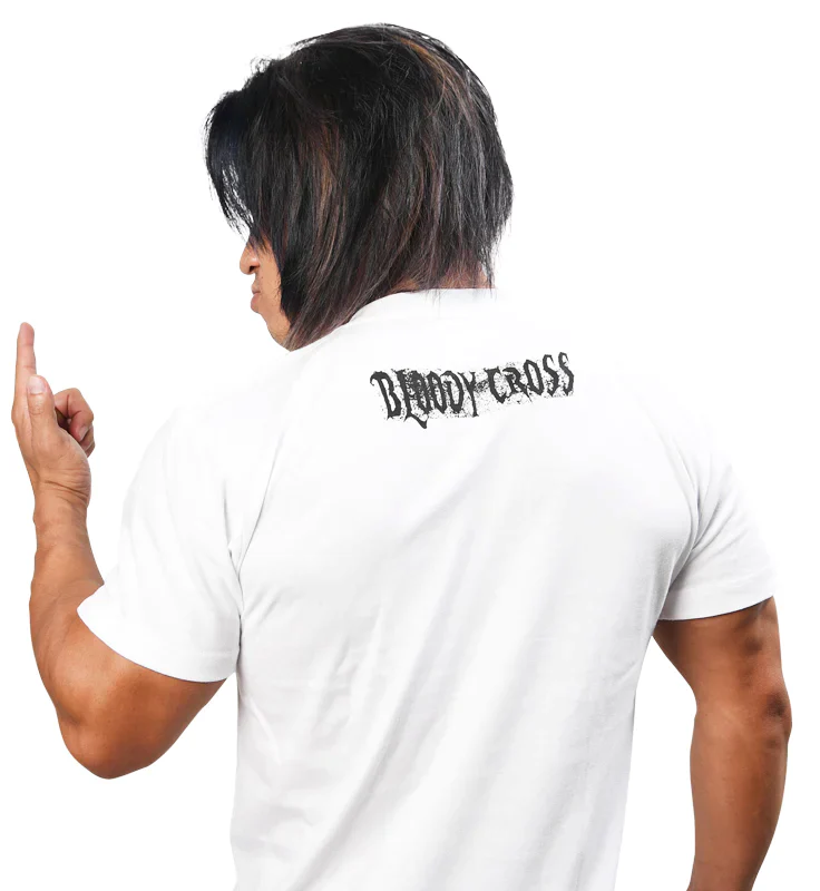 Taiji Ishimori - "BONE SOLDIER CLUB" 2022/white x black T-Shirt - Image 5