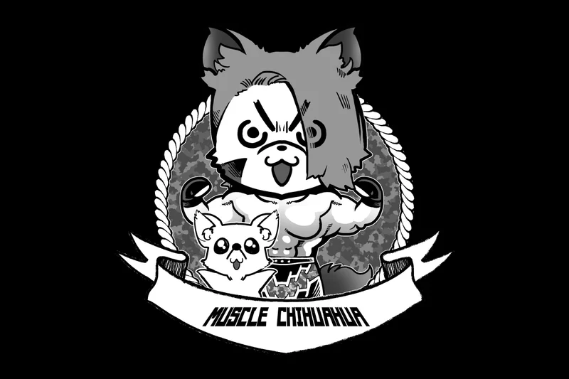 Taiji Ishimori - Muscle Chihuahua T-Shirt - Image 4
