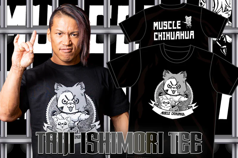 Taiji Ishimori - Muscle Chihuahua T-Shirt - Image 8