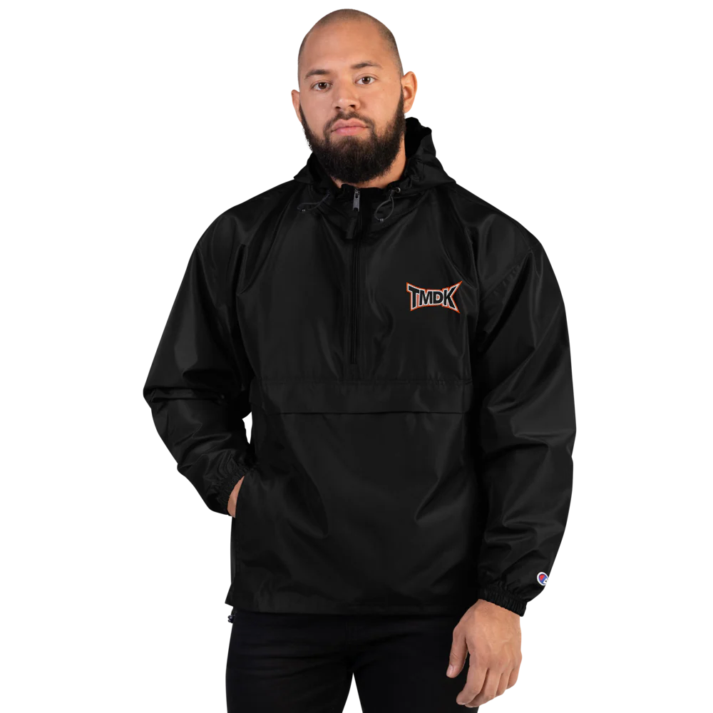 TMDK*Champion Packable Jacket (Black) - Image 7