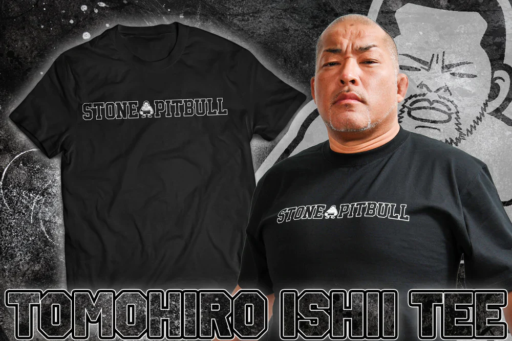 Tomohiro Ishii - Stone Pitbull 2024 T-Shirt - Image 3