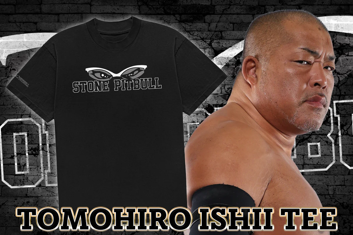 Tomohiro Ishii - STONE PITBULL T-shirt (2026) - Image 3
