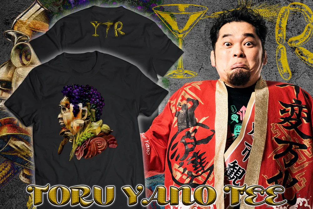 Toru Yano - Trompe-l'œil T-Shirt - Image 3