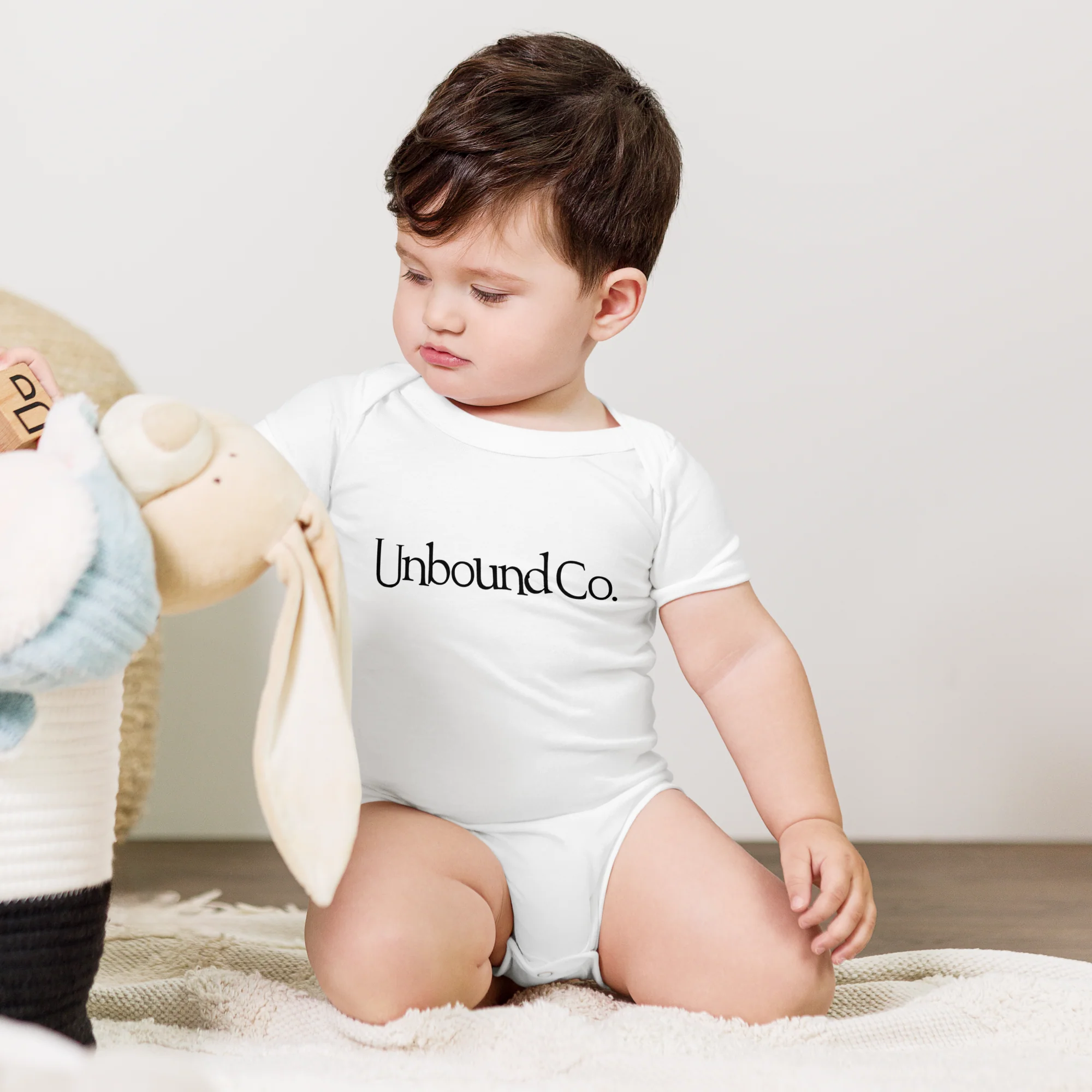 Unbound Co. Baby short sleeve one piece (Wordlogo) - Image 10