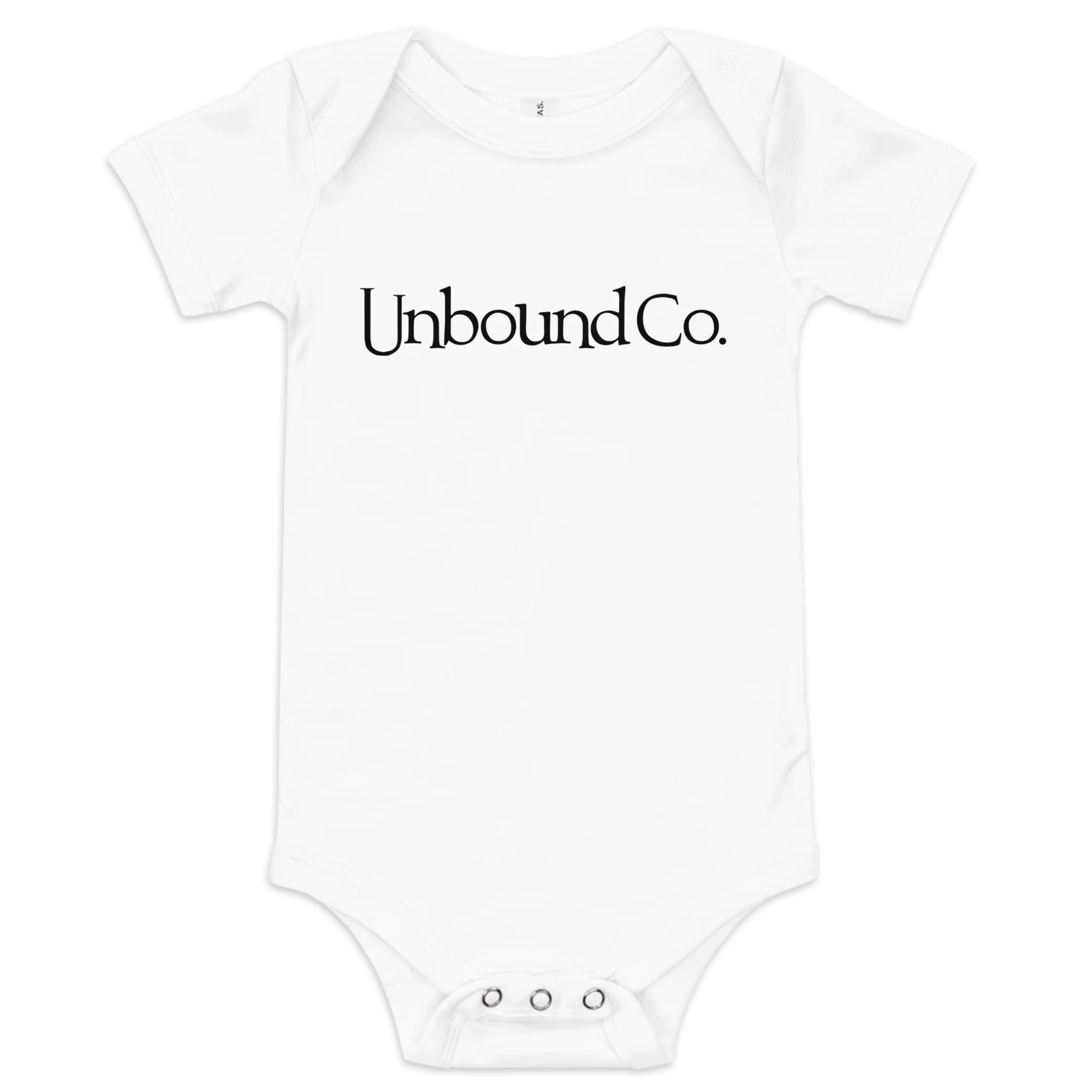 Unbound Co. Baby short sleeve one piece (Wordlogo) - Image 3