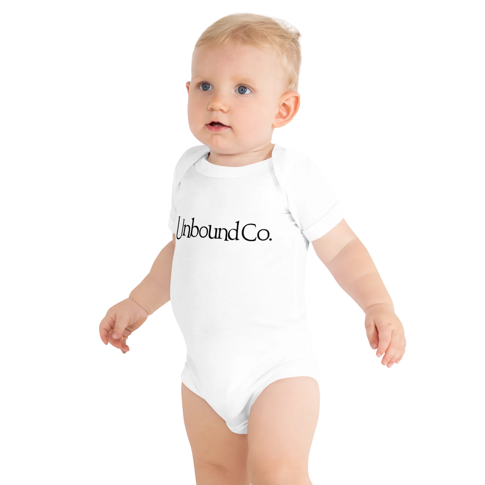 Unbound Co. Baby short sleeve one piece (Wordlogo) - Image 6