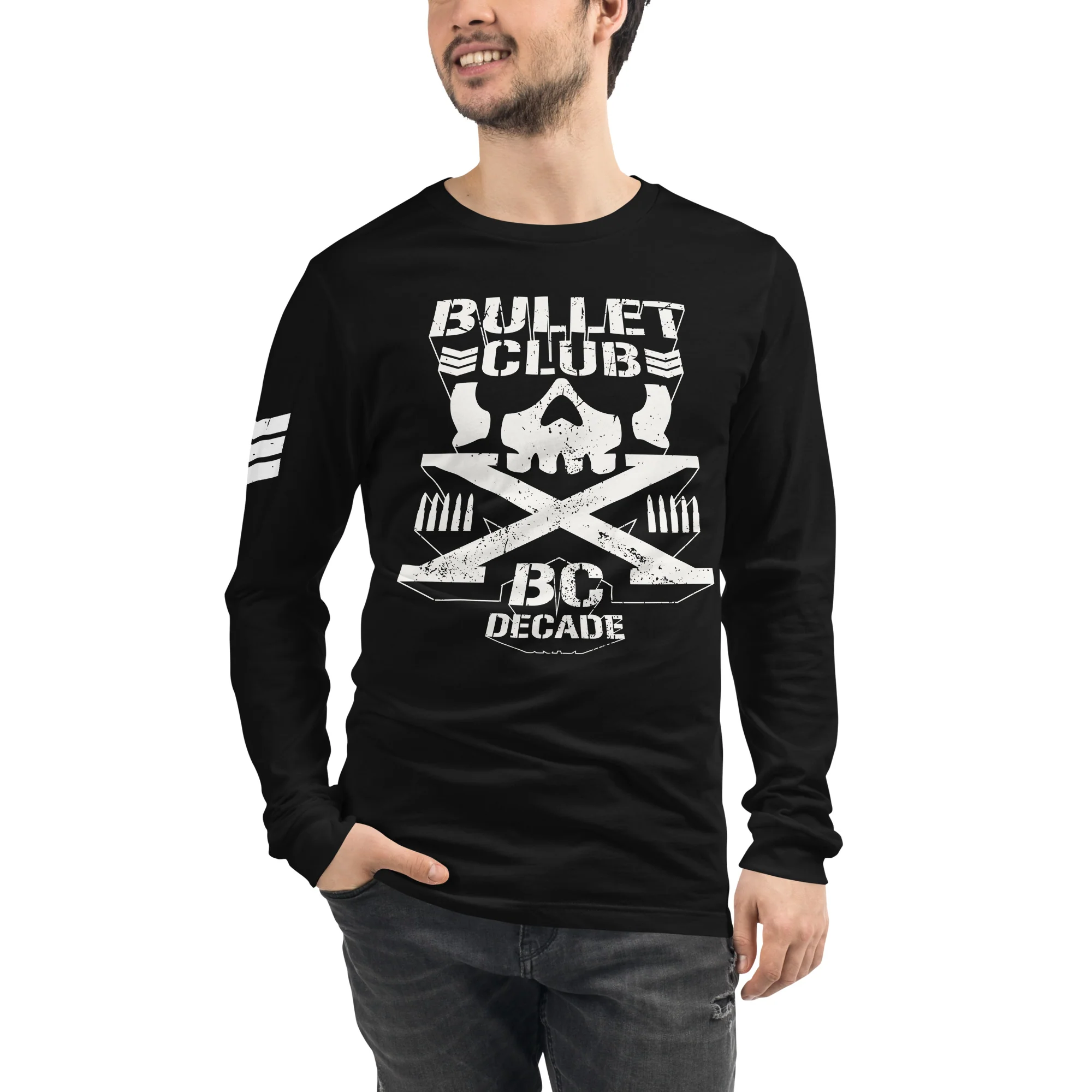BULLET CLUB "BC DECADE" Long Sleeve T-shirt - Image 3