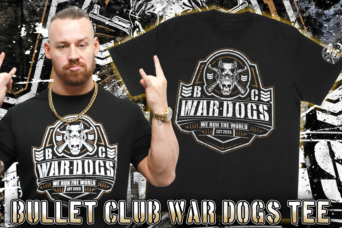 War Dogs - We Run the World T-Shirt (Black x Gold) - Image 8