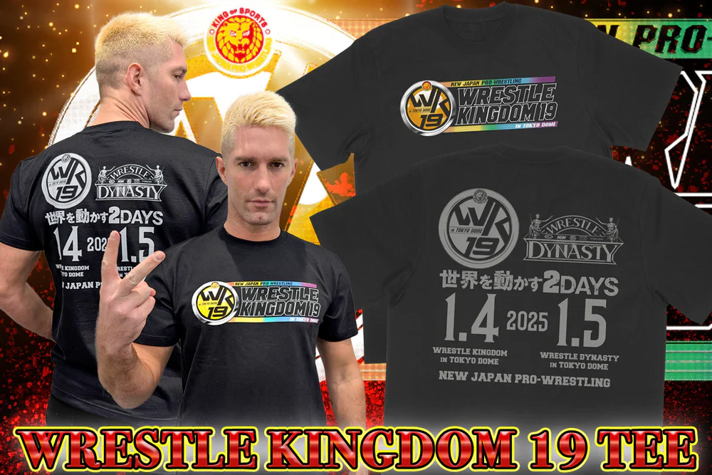 WRESTLE KINGDOM 19 T-shirt - Image 3