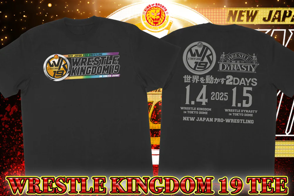 WRESTLE KINGDOM 19 T-shirt - Image 7