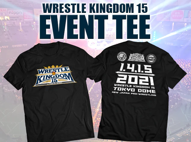 Wrestle Kingdom 15 T-Shirt - Image 3