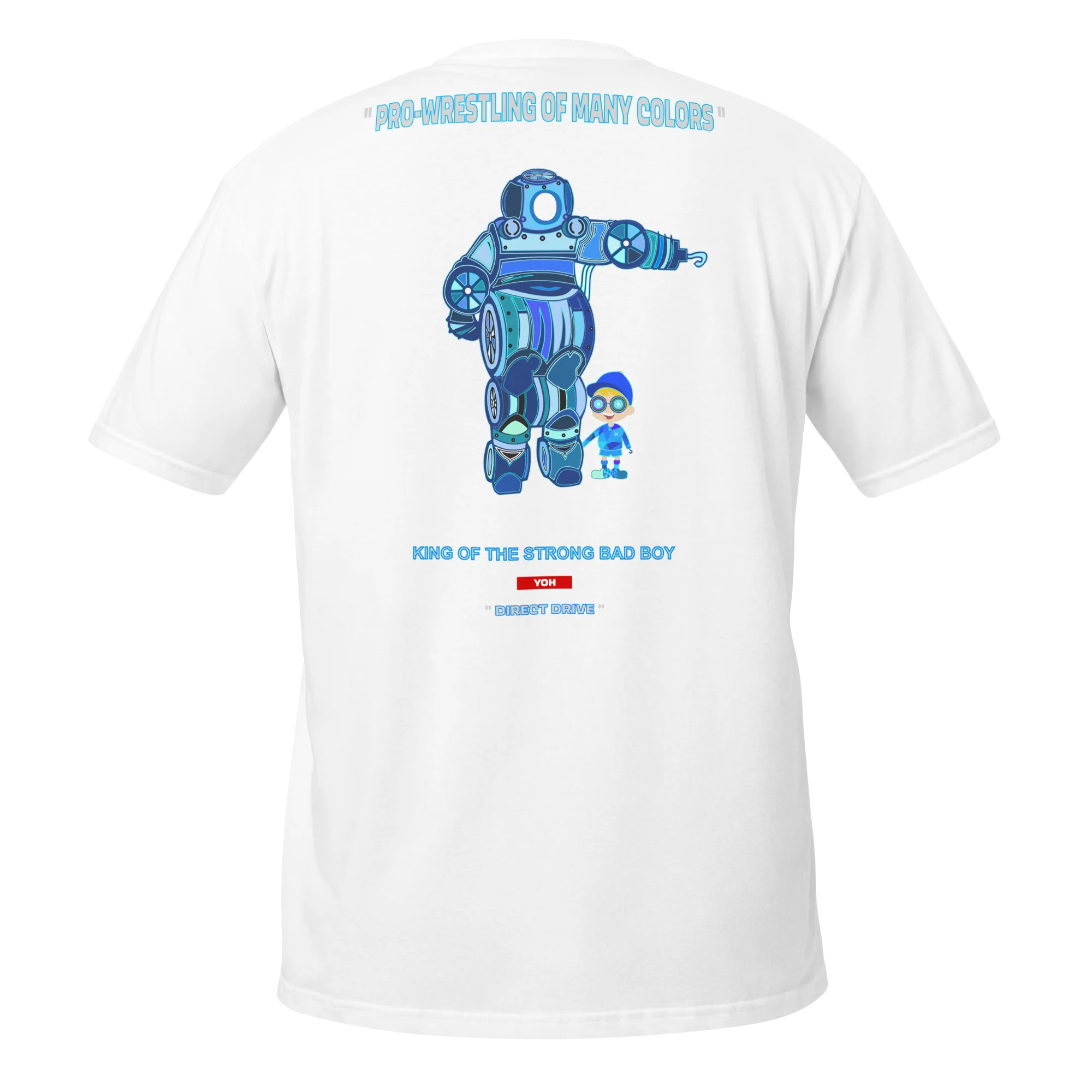 YOH - King of the Strong Bad Boy T-Shirt (White) - Image 2