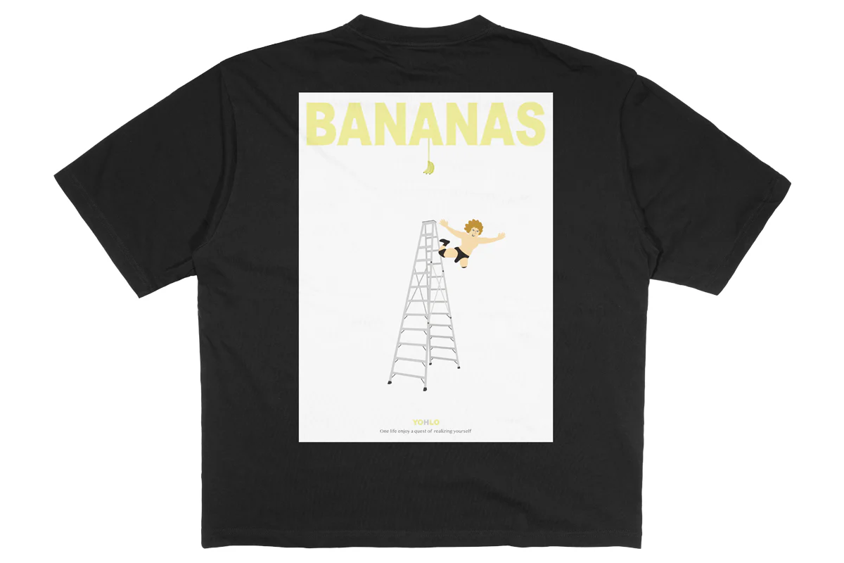 YOH "YOHLO" Oversized T-shirt (Black) [Pre-Order] - Image 3