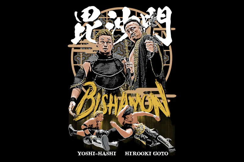 YOSHI-HASHI & Goto Bishamon T-Shirt - Image 3