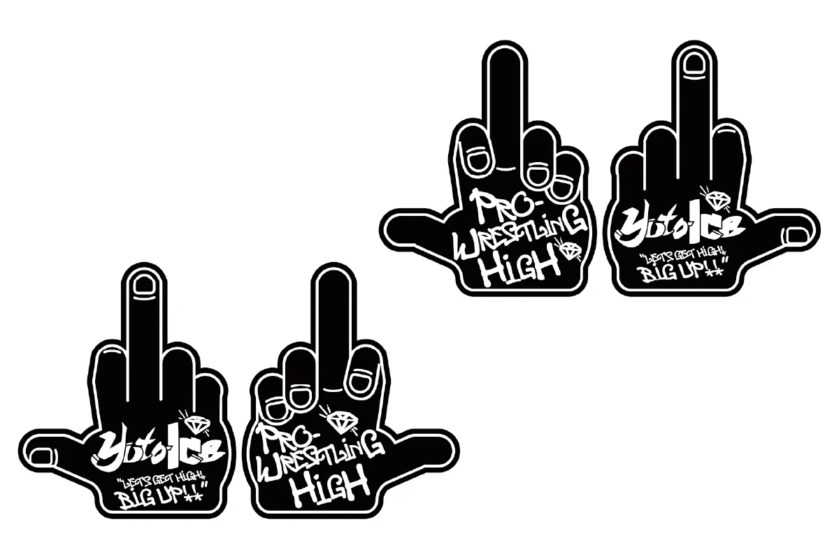Yuto-Ice Foam Fingers (Set of 2) [Pre-Order] - Image 3