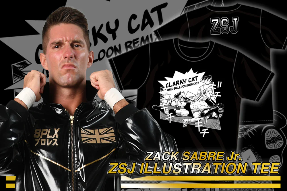 Zack Sabre Jr - Clarky Cat T-Shirt - Image 5