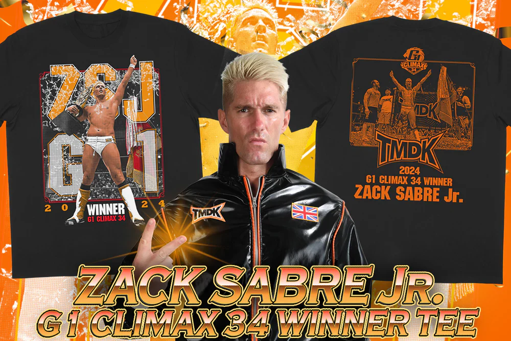 Zack Sabre Jr. - G1 Climax 34 Victory T-Shirt - Image 3