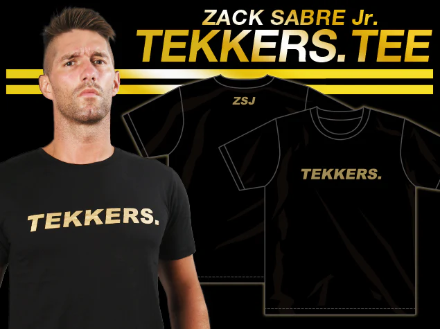 Zack Sabre Jr. - Tekkers T-Shirt (Gold Edition) - Image 5
